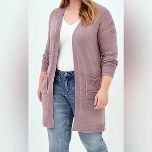 Torrid Lightweight Duster - Lavender